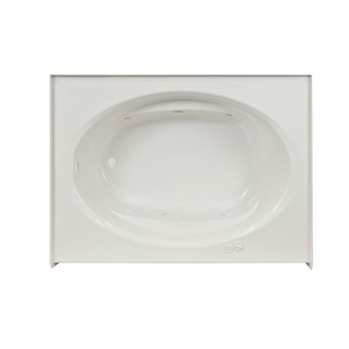 JACUZZI® Signature® 60" x 42" Alcove Soaking Bathtub & Reviews Wayfair